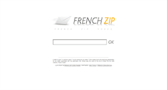 Desktop Screenshot of french-zip.com
