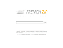 Tablet Screenshot of french-zip.com